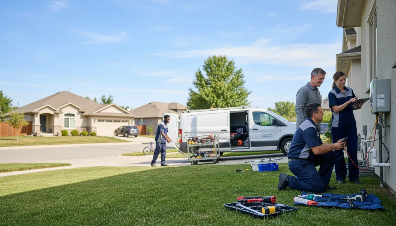 Tankless water heater service in Altheimer, AR